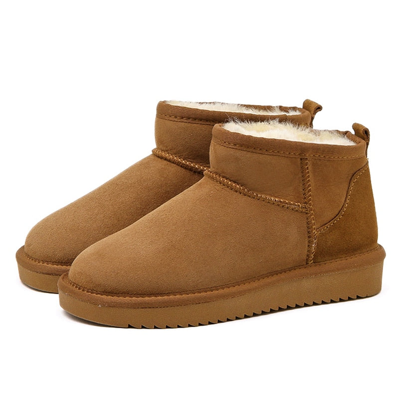 Luxe Suède wool shoes