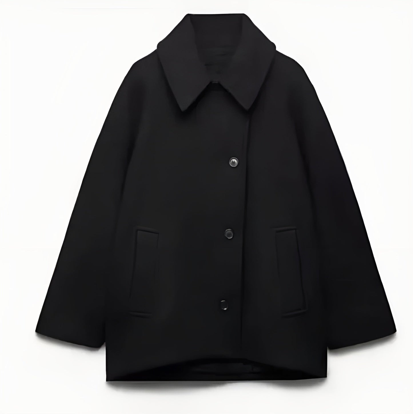Lizzy | Trendy oversized wool jacket