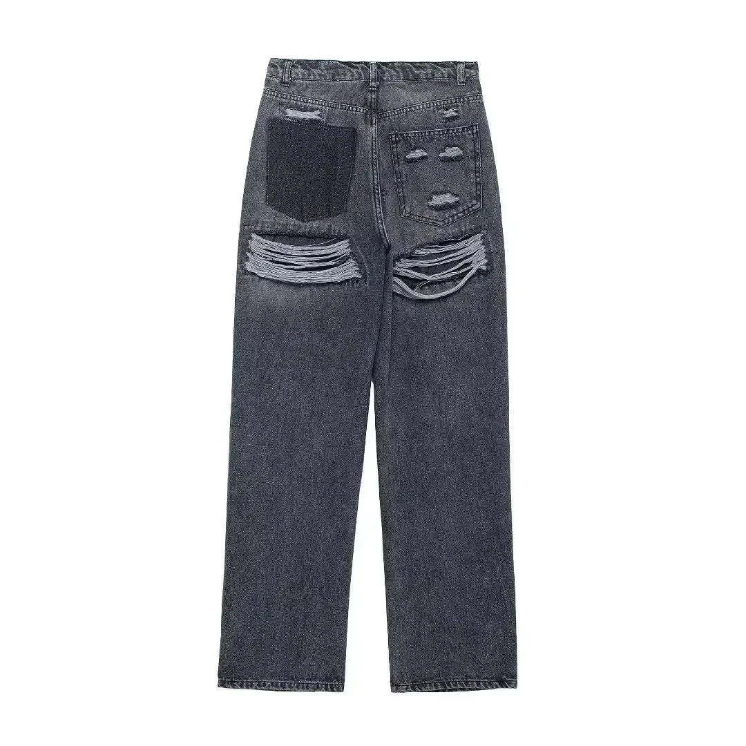 Lyvia - Vintage Ripped Jeans