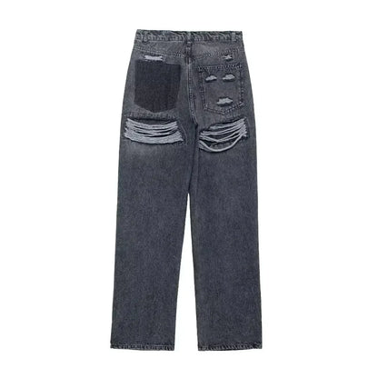 Lyvia - Vintage Ripped Jeans