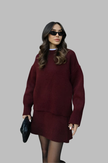 OLIVA | COZY KNIT SET