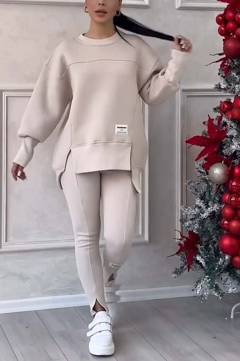 Oversized Dames tracksuit Set