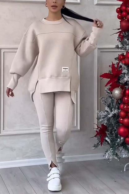 Oversized Dames tracksuit Set