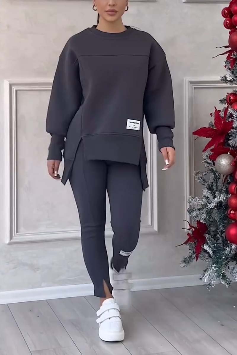 Oversized Dames tracksuit Set