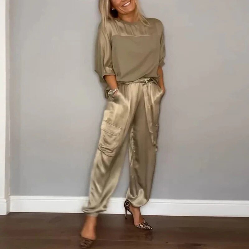 Averielle | Luxe Flowing Two Piece Set