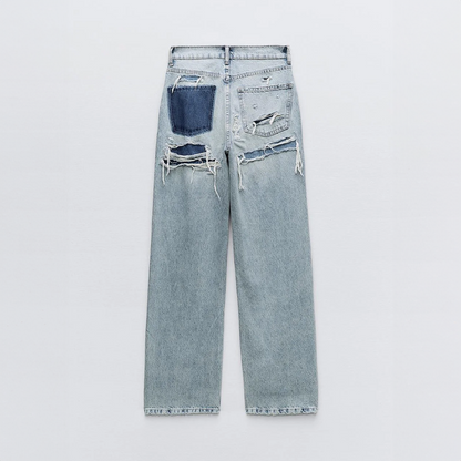 Lyvia - Vintage Ripped Jeans